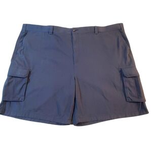 Amazon Essentials Blue Flat Front Shorts Relaxed Fit, Size 56 NWOT